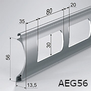 Профиль решетчатый AEG56