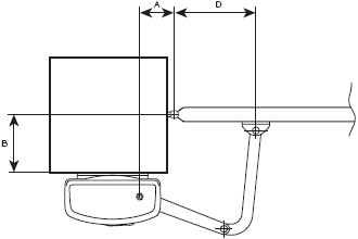 Привод ROGER R23/371 для распашных ворот Выбор шарнирного рычага Привод ROGER R23/371 для распашных ворот Выбор шарнирного рычага
